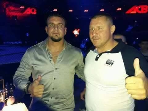 Mirosław Okniński z Frankiem Mirem