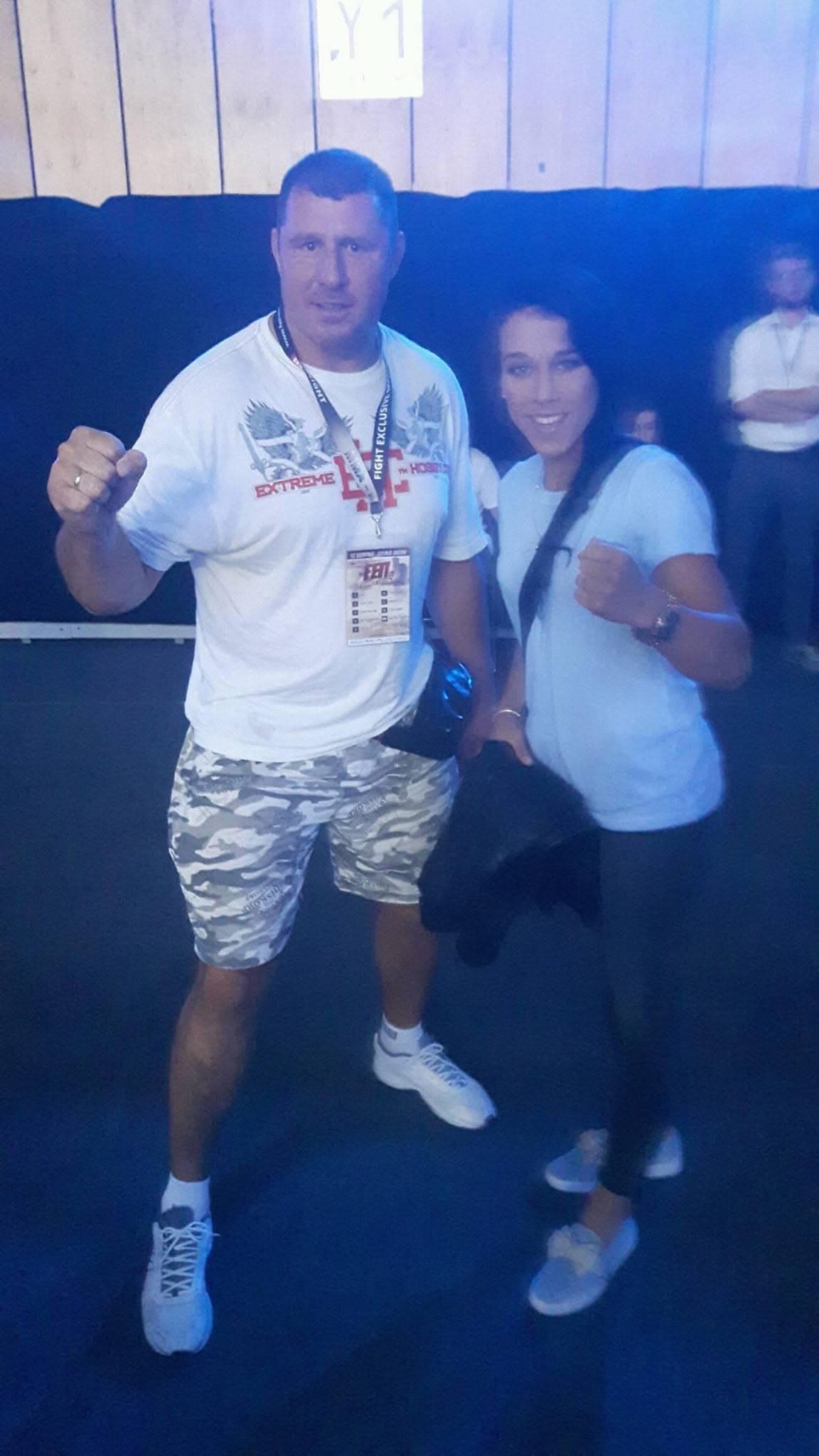 Mirosław Okniński z Joanną Jędrzejczyk