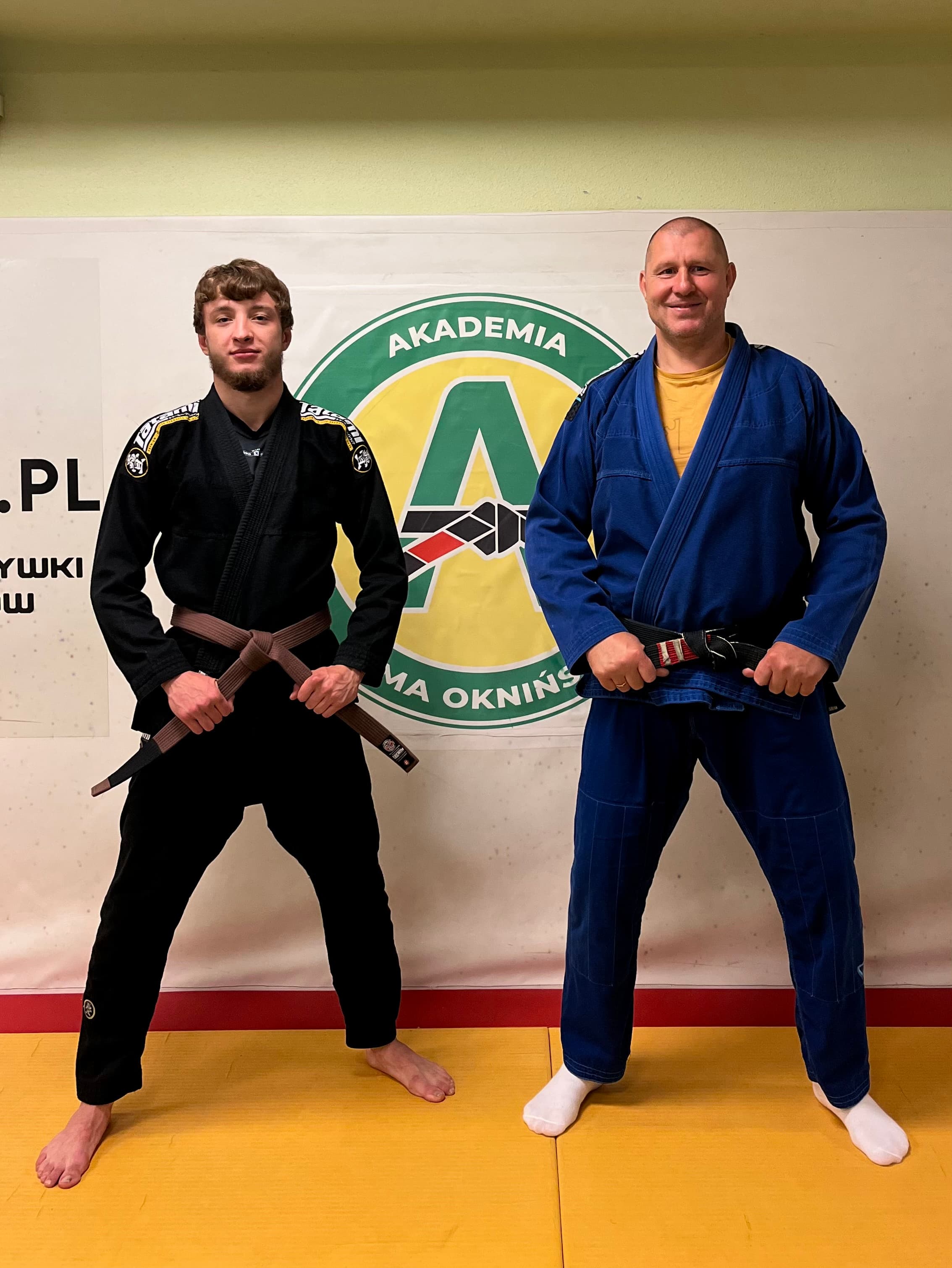 Krystian Jakowicz podczas zawodów brazylijskiego jiu-jitsu